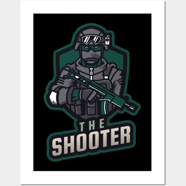 The shooter Wall Art by Storeology